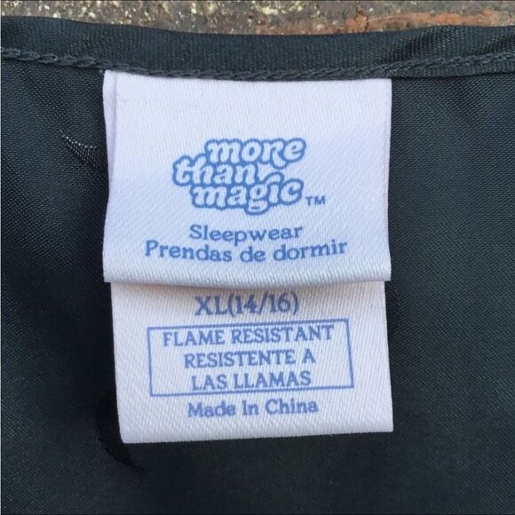 Witchy satin moon pattern black camisole top witchcore whimsygoth - Picture 4 of 5